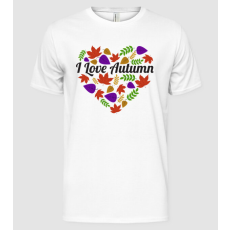 Pólómánia I love autumn - Férfi Alap póló