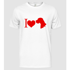 Pólómánia I love doggy - Férfi Alap póló