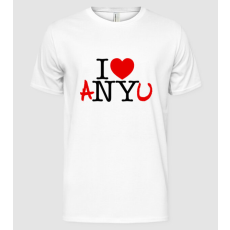 Pólómánia I Love NY anyu - Férfi Alap póló