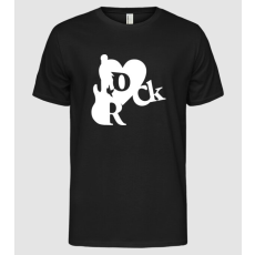 Pólómánia I love rock - Férfi Alap póló