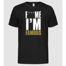 Pólómánia I'm famous - Férfi Alap póló férfi póló