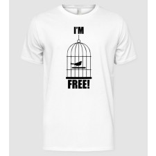 Pólómánia I'm free - Férfi Alap póló férfi póló