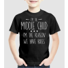 Pólómánia I'm the middle child - Uniszex gyerek Póló