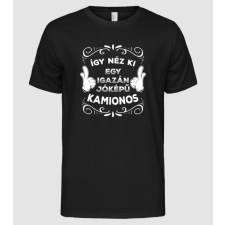 Pólómánia Így néz ki egy igazán jóképű kamionos - Férfi Alap póló férfi póló