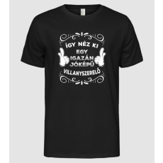 Pólómánia Így néz ki egy igazán jóképű villanyszerelő - Férfi Alap póló