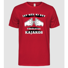 Pólómánia Így néz ki egy tökéletes ____KAJAKOS - Férfi Alap póló