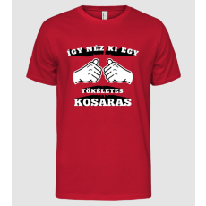 Pólómánia Így néz ki egy tökéletes ____KOSARAS - Férfi Alap póló