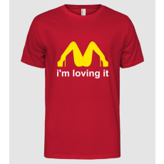 Pólómánia Im lovin it - Férfi Alap póló