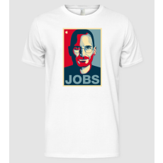 Pólómánia Jobs pop art - Férfi Alap póló