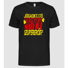 Pólómánia jogaoktato_szuperero - Férfi Alap póló