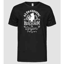 Pólómánia Kedvenc hercegnőm - Férfi Alap póló férfi póló