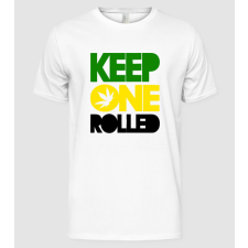 Pólómánia Keep One Rolled - Férfi Alap póló férfi póló
