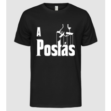 Pólómánia Keresztapa postás - Férfi Alap póló