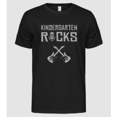Pólómánia Kindergarten rocks - Férfi Alap póló