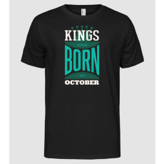 Pólómánia Kings are born in October - Férfi Alap póló
