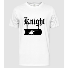 Pólómánia Knight cégér - Férfi Alap póló férfi póló