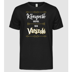 Pólómánia Könyvelő vagyok nem varázsló - Férfi Alap póló