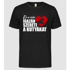 Pólómánia Kutyás srác - Férfi Alap póló
