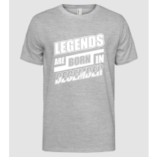 Pólómánia legends born 12 - Férfi Alap póló férfi póló