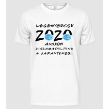 Pólómánia Legénybúcsú 2020 Karantén - Férfi Alap póló férfi póló