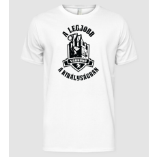 Pólómánia Legjobb a királyságban VARRÓNŐ - Férfi Alap póló