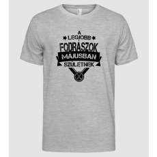 Pólómánia Legjobb fodrászok májusban születnek - Férfi Alap póló