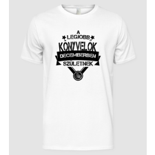 Pólómánia Legjobb KÖNYVELŐ csillagos szülinapos DECEMBER - Férfi Alap póló férfi póló