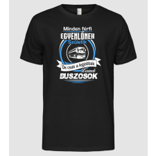 Pólómánia Legjobbak a buszosok - Férfi Alap póló férfi póló