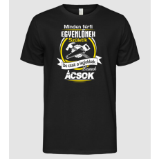 Pólómánia Legjobbak ácsok - Férfi Alap póló