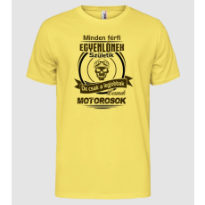 Pólómánia Legjobbak motorosok - Férfi Alap Póló