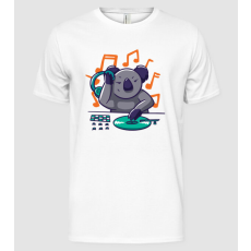 Pólómánia Lemezlovas Koala - Férfi Alap póló