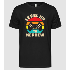 Pólómánia Level Up Nephew - Férfi Alap póló