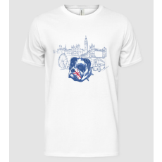 Pólómánia London Bulldog - Férfi Alap póló