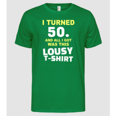 Pólómánia Lousy T-shirt 50 - Férfi Alap póló