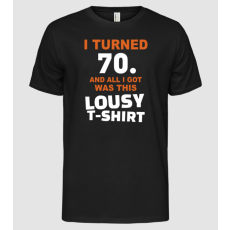 Pólómánia Lousy T-shirt 70. - Férfi Alap póló