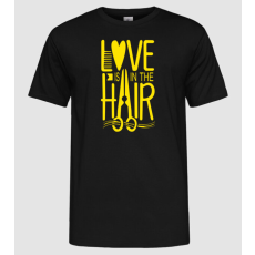 Pólómánia Love is in the hair - Férfi - Imperial póló