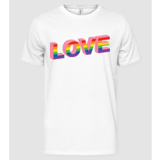 Pólómánia Love pride - Férfi Alap póló
