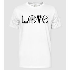 Pólómánia lovebicaj - Férfi Alap póló
