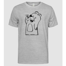 Pólómánia maci2.cdr - Férfi Alap póló férfi póló