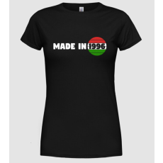 Pólómánia made in 1996 retro vintage hungary - Női Kerek nyakú Póló