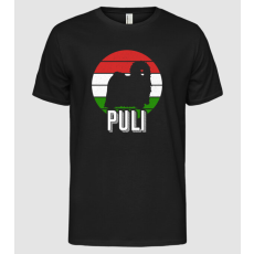 Pólómánia Magyar puli - Férfi Alap póló
