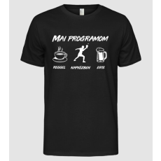 Pólómánia Mai programom - pingpong - Férfi Alap póló