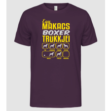 Pólómánia Makacs boxer - Férfi Alap póló férfi póló