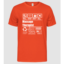 Pólómánia Massage teraphist - Férfi Alap póló férfi póló