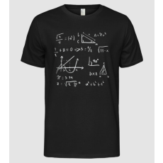 Pólómánia Matematika Képletek - Férfi Alap póló