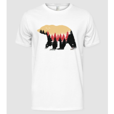 Pólómánia Medve Természet - Férfi Alap póló férfi póló