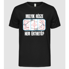 Pólómánia Melyik része nem érthető? - Férfi Alap póló