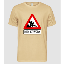Pólómánia men at work - Férfi Alap póló férfi póló