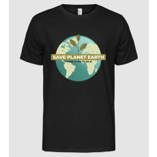Pólómánia Mentsük meg a Földet, nincs másik bolygó - Férfi Alap póló