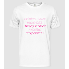 Pólómánia Menyasszony - Férfi Alap póló férfi póló